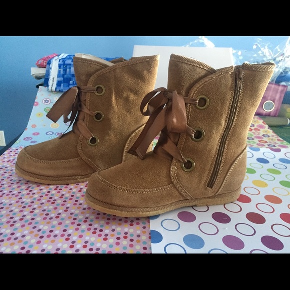 Pediped NEW in Box light brown boots US 13-13.5 - Picture 4 of 11